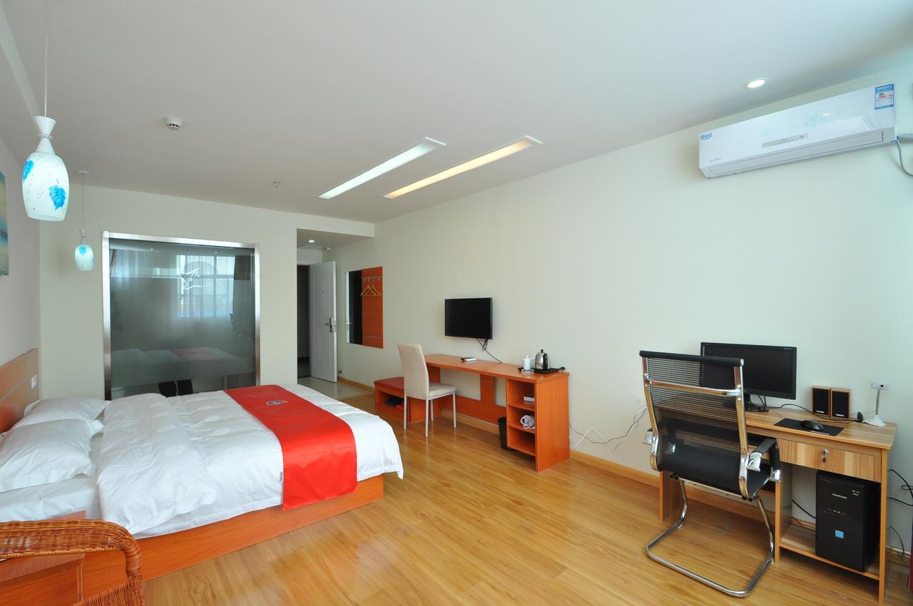 Thank Inn Chain Hotel West Eleven Road Mall Linyi  Dış mekan fotoğraf